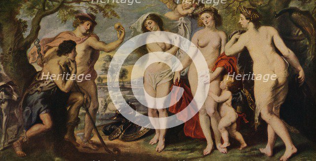 'El Juicio De Paris', (The Judgment of Paris), 1639, (c1934). Artist: Peter Paul Rubens.