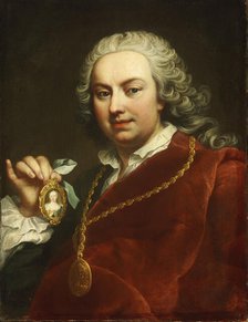 Self-portrait, Early 1740s. Creator: Mijtens (Meytens), Martin van, the Younger (1695-1770).
