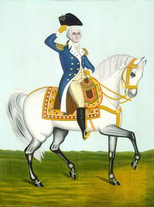 General Washington on a White Charger, 1835 or after. Creator: Unknown.