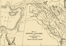 'Map of Assyria, Chaldea and Adjacent Countries', 1890.   Creator: Unknown.
