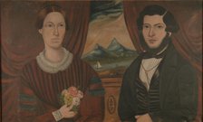 Mr. and Mrs. Gilbert Ide, c1845. Creator: Unknown.