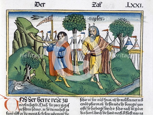 Facsimile copy of Numbers 2 the camp assignments of the Israelites Artist: Unknown