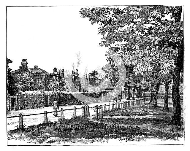 Cambridge Cottage, Kew, London, 19th century. Artist: Unknown