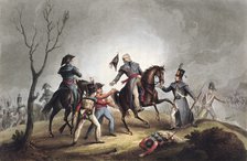 Death of Sir John Moore, La Coruna, Spain, 17th January 1809 (1815). Artist: Thomas Sutherland