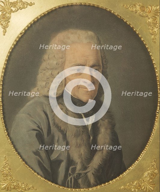 Portrait of the writer, essayist and philosopher Francois Marie Arouet de Voltaire (1694-1778).