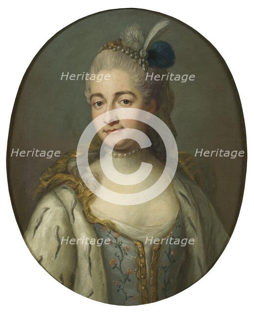 Hedvig Katarina de la Gardie, 1732-1800, mid-late 18th century. Creator: Jakob Bjorck.