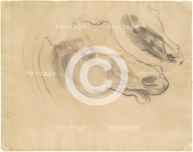 Studies for "Apollo in His Chariot with the Hours", 1922-1925. Creator: John Singer Sargent.
