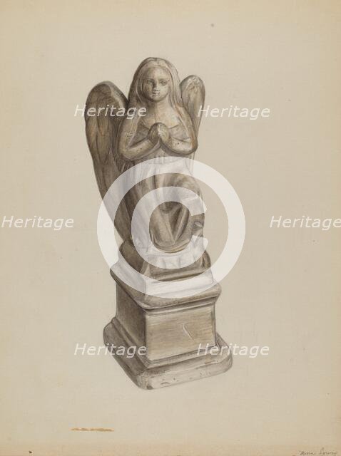 Figurine, c. 1937. Creator: Mina Lowry.