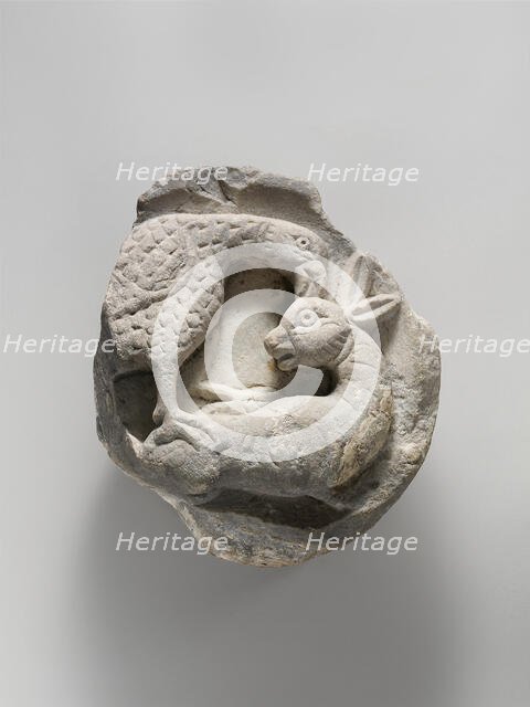 Decorative Roundel, Italian, 12th-13th century. Creator: Unknown.