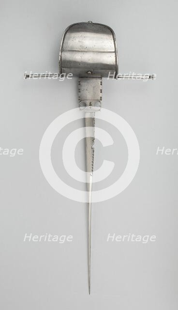 Parrying Dagger, Spain, c. 1700. Creator: Unknown.