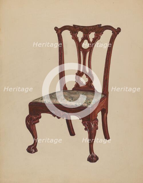 Chair 1935/1942. Creator: Unknown.