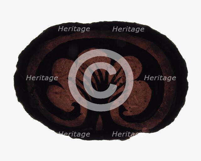 Glass Fragment, European, 13th-14th century. Creator: Unknown.