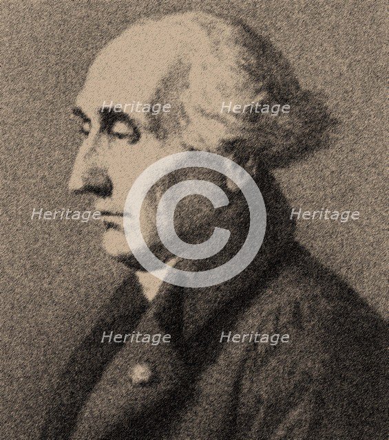 Portrait of the mathematician Joseph-Louis Lagrange (1736-1813).