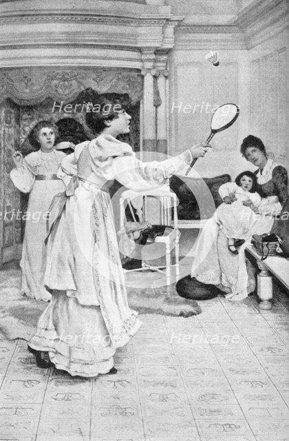 'Battledore and Shuttlecock', 1906. Artist: Unknown