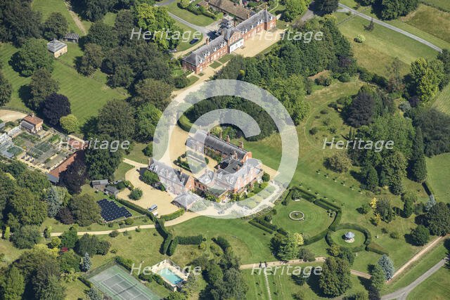 Chippenham Hall country house and stables, Cambridgeshire, 2023. Creator: Damian Grady.