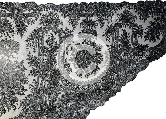Half Shawl, England, 1865/75. Creator: Unknown.