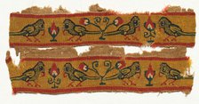 Sleeve Bands from a Tunic, 600s - 700s. Creator: Unknown.
