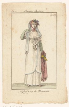 Journal of Ladies and Fashions, 1804-1805. Creator: Anon.