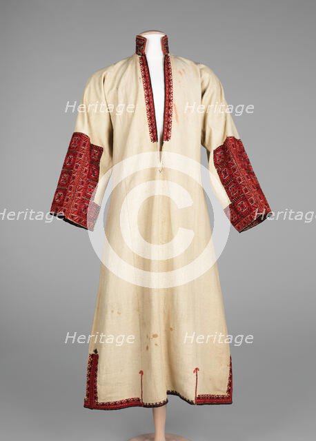 Shirt, Bulgarian, 1840-80. Creator: Unknown.