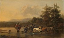 The Cattle Herd, 1656. Creator: Nicolaes Berchem.