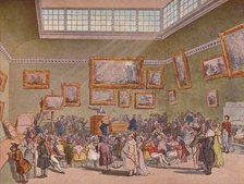 Christie's Auction Rooms, (1790), 1901. Artist: Augustus Charles Pugin