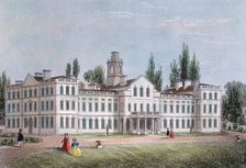 Smallpox Hospital, Highgate, London, c1871. Artist: Unknown
