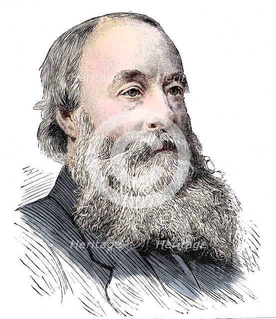 James Prescott Joule, English physicist, 1889. Artist: Unknown.