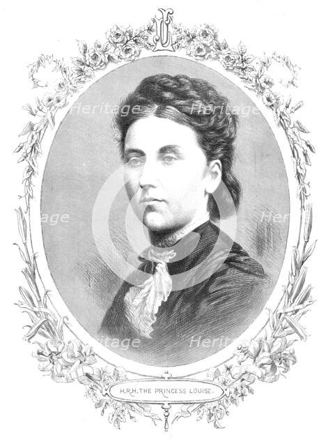 H.R.H. the Princess Louise, 1871. Creator: Unknown.