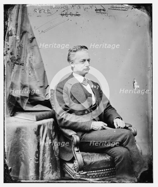 Henry Warner Slocum Senior of New York, between 1860 and 1875. Creator: Unknown.
