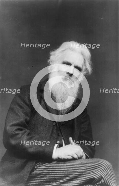 Eadweard Muybridge portrait, between c1890 and c1904. Creator: Frances Benjamin Johnston.