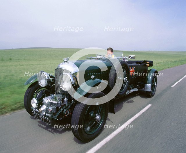 1933 Bentley 4.5 blower. Artist: Unknown.