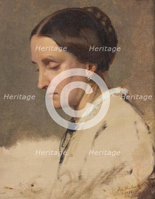 Woman portrait, 1836. Creator: Josef Danhauser the Younger.