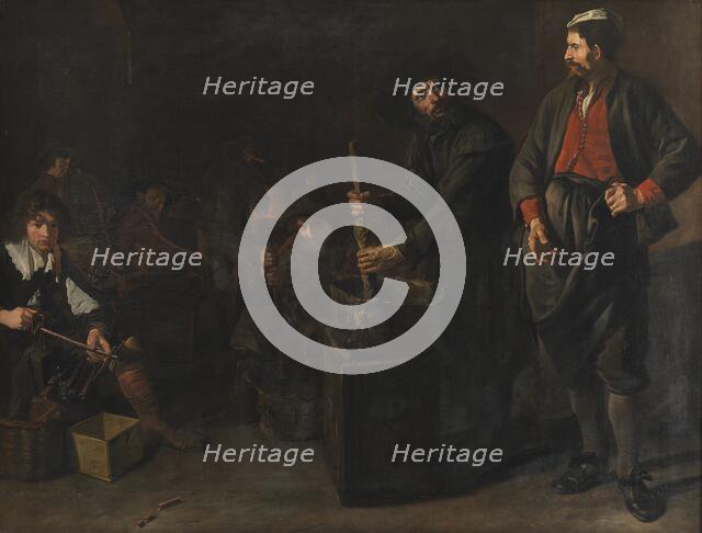 A Glass and Coral Factory, 1629-1670. Creator: Jacob van Loo.