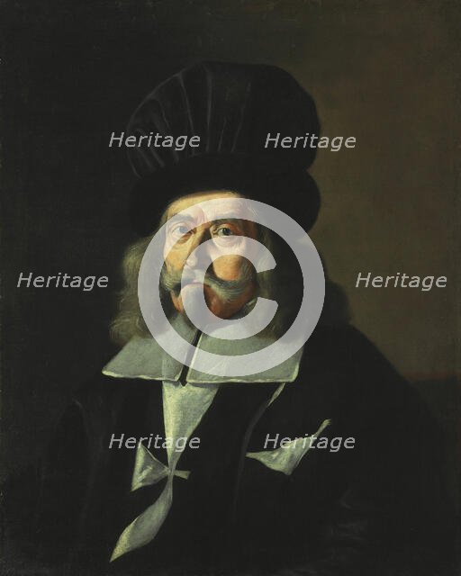 Portrait of a Grand Master of the Knights of Malta, Martin de Redin, c. 1660. Creator: Mattia Preti.