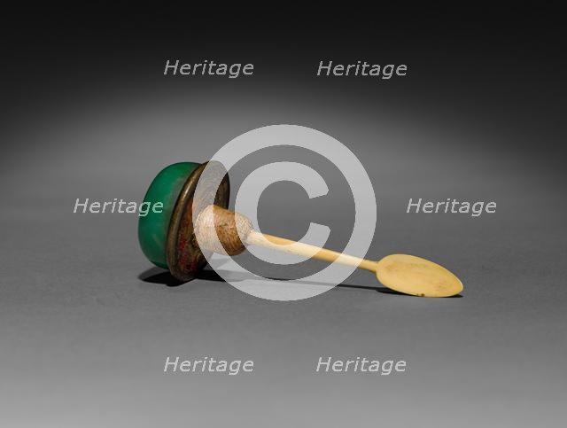 Snuff Bottle (stopper), 1644-1912. Creator: Unknown.