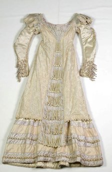 Evening dress, probably French, ca. 1815. Creator: Unknown.