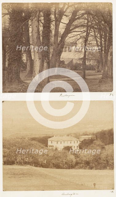 Penllergare; Coedriglan, 1853-56. Creator: James Knight.