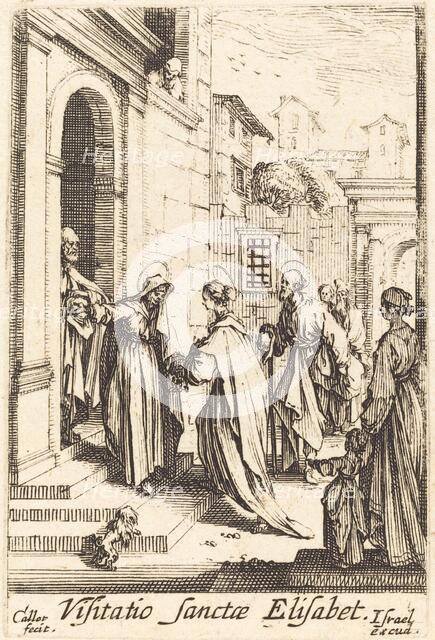 The Visitation, in or after 1630. Creator: Jacques Callot.