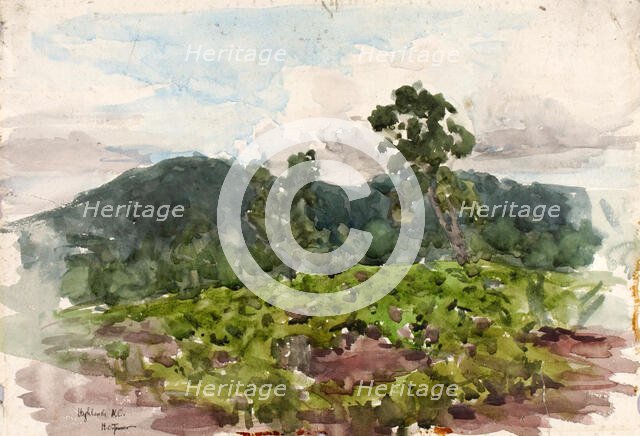 Highlands, N.C., 1889. Creator: Henry Ossawa Tanner.