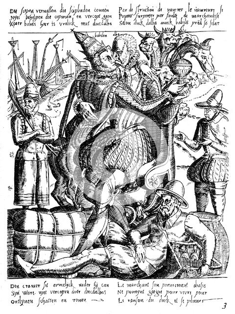 Ferdinand Alvarez de Toledo, Duke of Alva (1508-1582), Spanish general and statesman. Artist: Unknown