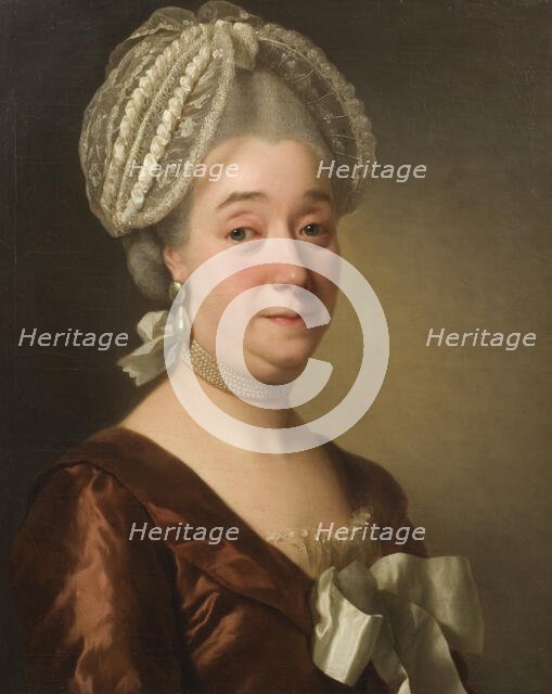 Maria Ravens (1720-1786), late 18th-early 19th century. Creator: Adolf Ulric Wertmüller.