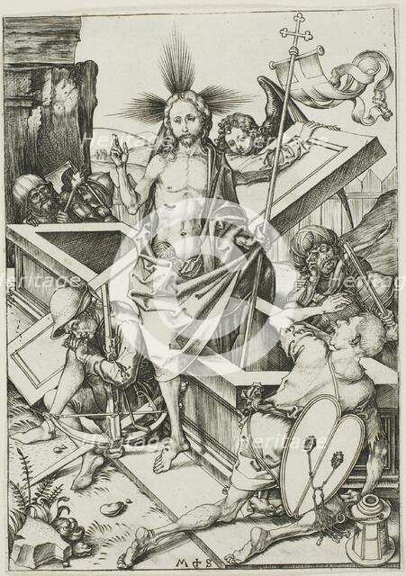 The Resurrection, from The Passion, c. 1470–75. Creator: Martin Schongauer.