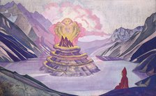 'Nagarjuna Conqueror of the Serpent', 1925.  Artist: Nicholas Roerich