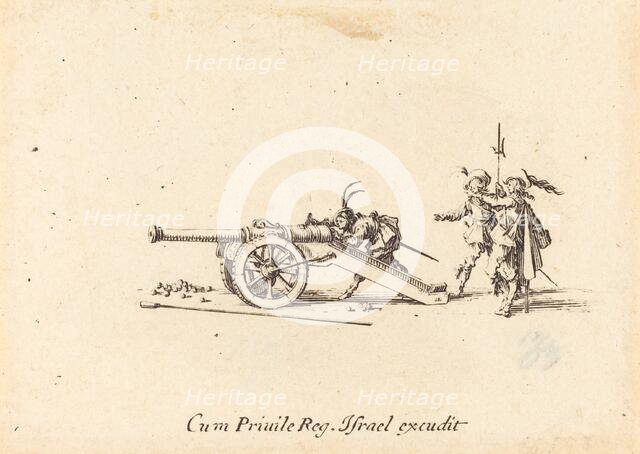 Loading the Cannon, 1634/1635. Creator: Jacques Callot.
