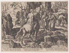Amassing Knowledge, from The Course of Human Life, 1570. Creator: Pieter Furnius.