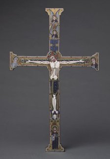 The "Spitzer Cross", c. 1190. Creator: Master of the Royal Plantagenet Workshop (French).
