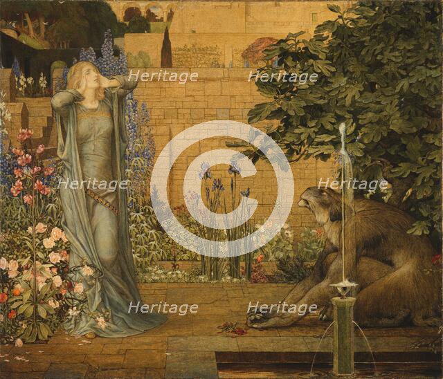 Beauty and the Beast, 1904. Creator: John Dickson Batten.