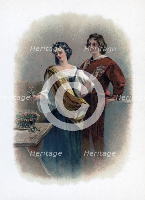 'Florizel and Perdita', 1891. Artist: Unknown