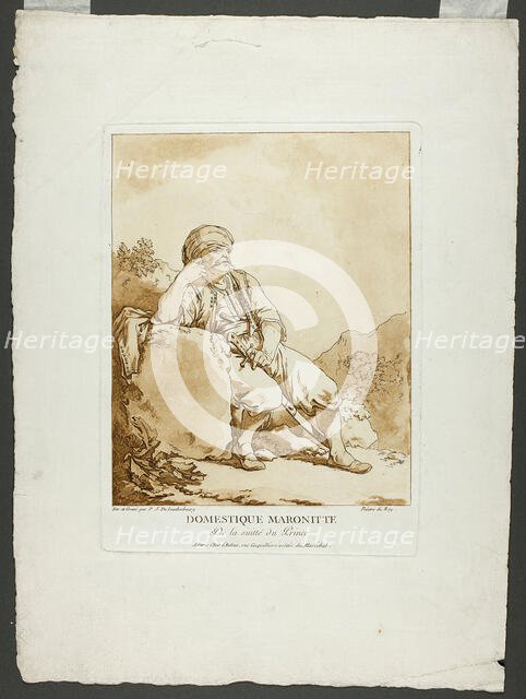 Domestic Maronite, n.d. Creator: Philip James de Loutherbourg.