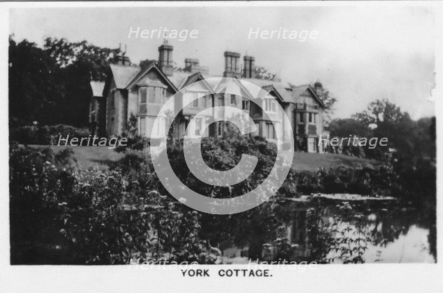 'York Cottage, Sandringham, Norfolk', 1937. Artist: Unknown.